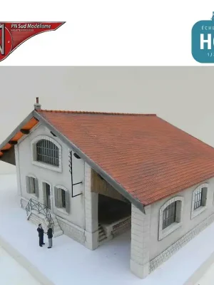PLM Warenhalle 3 Türen H0 PN Sud Modélisme 8745 | Preishit