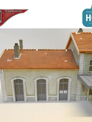 Neu verfügbar | Anhang 3 Stationstüren H0 PN Sud Modélisme 8793