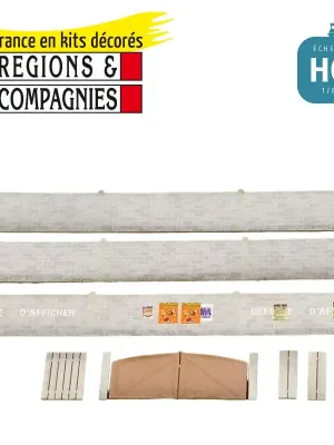 Blockwände HO Régions et Compagnies VIL027 - Qualitätsprodukt