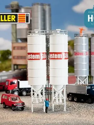 Sichere Zahlung | Silos industriels HO Faller 130476
