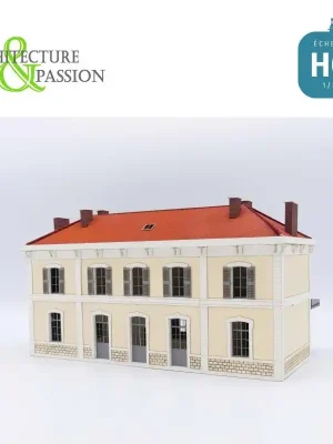 Gare 5 portes PLM type Gare de Saint Gengoux le National HO Architecture & Passion 875100 | Jetzt sparen