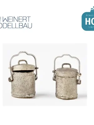 Sofort kaufen - Mülltonnen.50er+60er Jahre 10S Weinert 3246