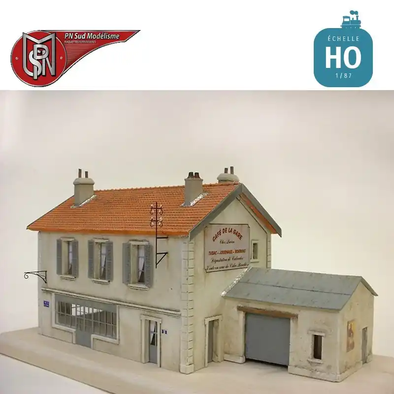 Sehr gut bewertet | Station Café H0 PN Sud Modélisme 8777