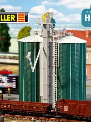 Direkt ab Werk - Double silo HO Faller 120260