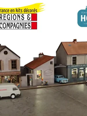 Jetzt verfügbar | 3 Stadthäuser Ile de France (2 Geschäfte und 1 Garage) HO Régions et Compagnies QIF005