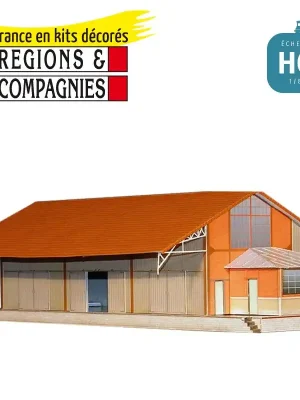 Halle OUEST Briques 3 Portes (Dives‑Cabourg) HO Régions et Compagnies HAL201 - Preisknaller