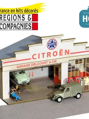 Bestseller | Fassade Kleingarage Citroën HO Régions et CompagniesFAC005