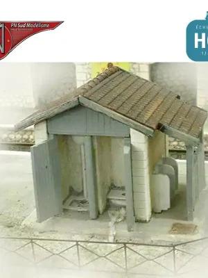 Kleines PLM-WC H0 PN Sud Modélisme 8710 - Begrenztes Angebot