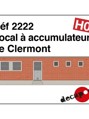 Akkumulatorraum in Clermont H0 2222 | Markenqualität