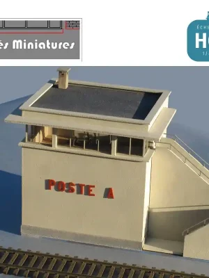 Bestpreis - Petit poste d‘aiguillage HO (haut)