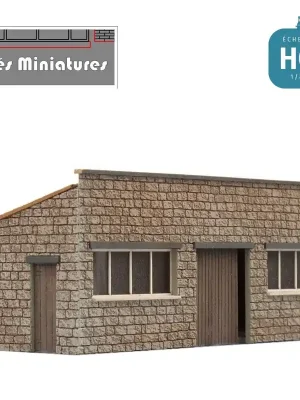 Preisnachlass - Lampisterie HO murs briques Cités Miniatures ED-028-1-HO-B