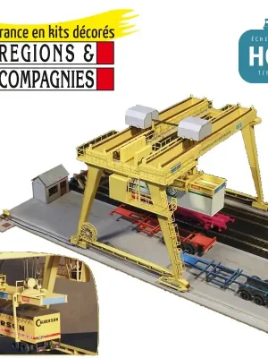 Günstig | Containerbrücke (CNC, SNCF..) HO Régions et Compagnies HAL002