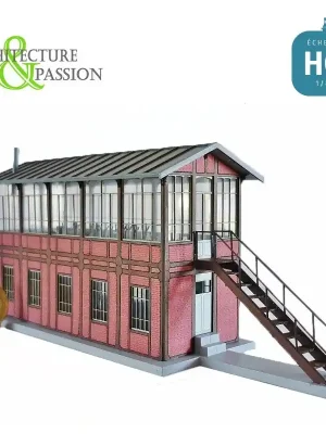 Nur für kurze Zeit - Poste d‘aiguillage NORD type Gare d‘Eu HO Architecture & Passion 872036