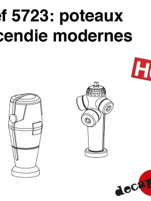 Extra-Rabatt | Moderne Feuerstellen (2 St) H0 Decapod 5723