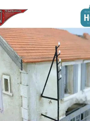 Profi-Qualität - Telegrafische Beiträge (5 St) H0 PN Sud Modélisme 8782