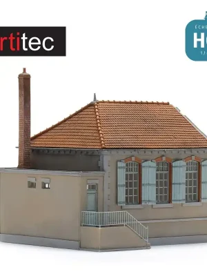 Sonderpreis - Extension école communale pour la mairie française en Kit HO Artitec 10.434