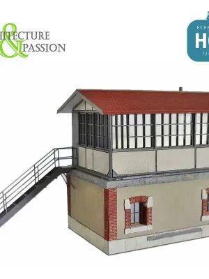 Nur noch wenige - Poste C d‘aiguillage PO type Gare d‘Aurillac HO Architecture & Passion 874626