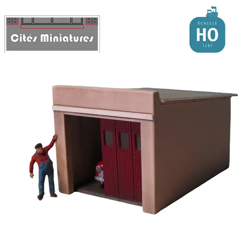 Garage de ville pour 1 véhicule HO ED-024-HO | Nur noch kurze Zeit