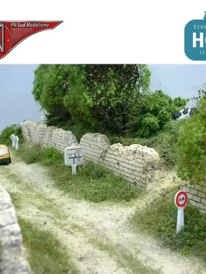 Aktion - Land Wand H0 PN Sud Modélisme 8783