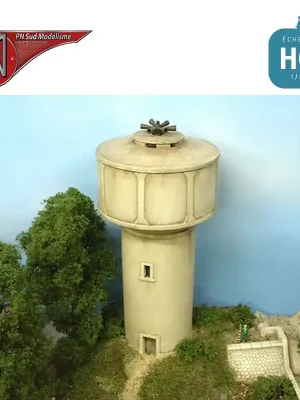 Aktion | Wasserturm aus Beton H0 PN Sud Modélisme 8768