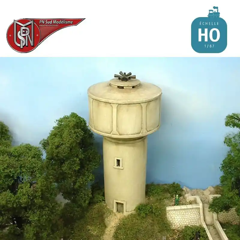 Aktion | Wasserturm aus Beton H0 PN Sud Modélisme 8768
