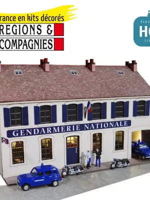 Neuheit - Nationale Polizei HO Régions et Compagnies QUA010