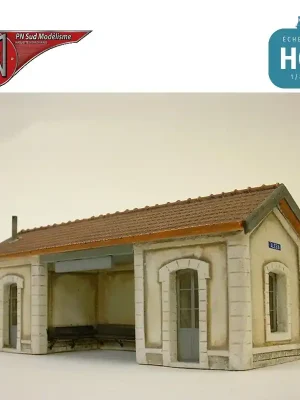 Neu gelistet - Podest Unterstand Lampe Shop H0 PN Sud Modélisme 8797