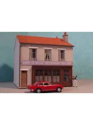 Sehr beliebt - Maison de ville étroite R+1 - HO - Cités Miniatures BV-036-1-HO-M