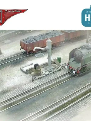 Zertifiziert | Inspektionsgruben für Dampfdepot (2 St) H0 PN Sud Modélisme 8726