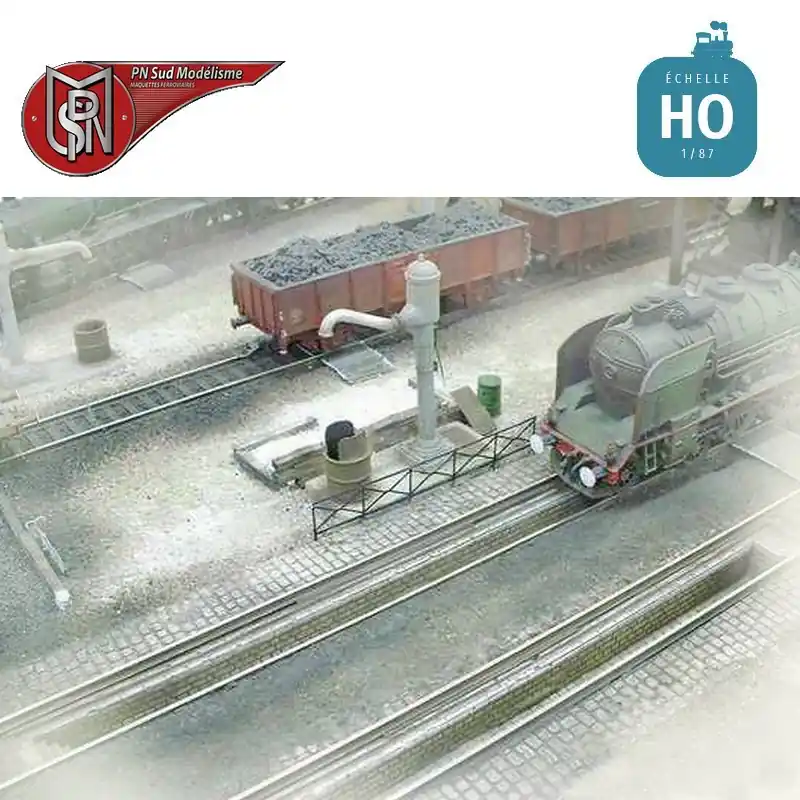 Zertifiziert | Inspektionsgruben für Dampfdepot (2 St) H0 PN Sud Modélisme 8726