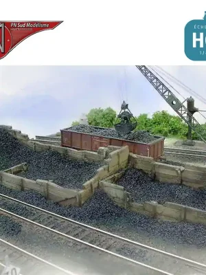 Nur noch heute - Kohlenhof plus Grube (2 St) H0 PN Sud Modélisme 8725