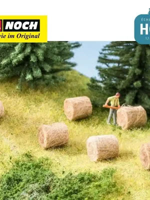 Aktion | Balles de foin (18 pièces) HO Noch 07460