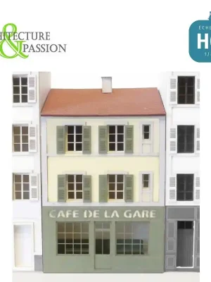 Zertifiziert | Immeuble pour Fond de décor Café de la gare HO Architecture & Passion 87FDD255