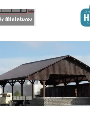 Extra-Rabatt | Quai couvert marchandises – Echelle HO Cités Miniatures BF-008-QC