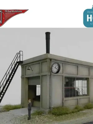 Werkspreis - Kesselraum für Lagerung H0 PN Sud Modélisme 87133