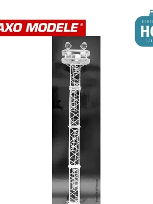 Brandneu | Pylône d‘éclairage unifié dépôt ou gare marchandise HO Haxo Modèle HM45014