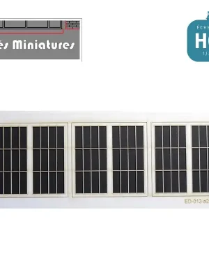Fenêtres Remise / Atelier moyenne hauteur HOCités Miniatures ED-013a2-HO | Online bestellbar