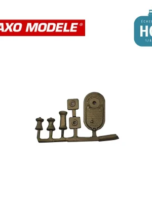 Cabestan électrique + 2 poupées mobiles HO Haxo Modèle HM45023 - Neu verfügbar