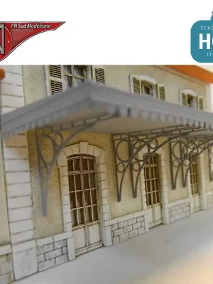 Nur für kurze Zeit | Messingbausatz für PLM-Stationshaube H0 PN Sud Modélisme 87106