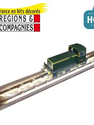 Begrenztes Angebot | Fosse entretien locomotives éclairée HO Régions et Compagnies DEP031