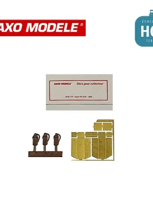 Extincteurs et abris 3 pcs HO Haxo Modèle HM45050 - Top-Deal