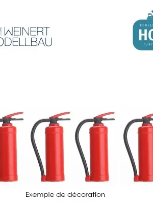 Extincteurs d‘incendie (4 pcs) HO Weinert 32541 | Preisvorteil