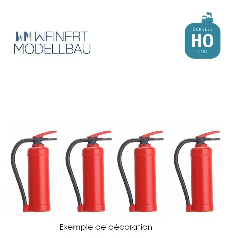 Extincteurs d‘incendie (4 pcs) HO Weinert 32541 | Preisvorteil