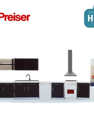 Meubles de cuisine HO Preiser 17707 | Meistverkauft