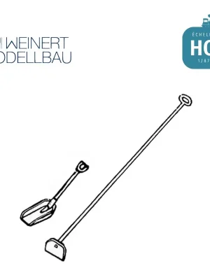 Kohleschaufel u. Schürhaken je Weinert 8745 | Jetzt verfügbar