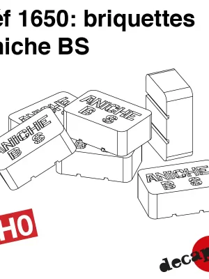 Briketts Aniche BS (40 St) H0 Decapod 1650 | Preisvorteil