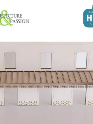 Bestseller | Marquise Gare PLM pour gare 3 portes HO Architecture & Passion 875016