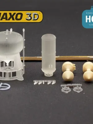 Vorteilspreis | Installation de distribution de sable (Sablerie) pour engin moteur M1 HO Haxo 3D 345084
