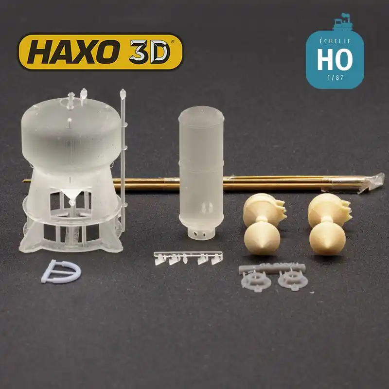 Vorteilspreis | Installation de distribution de sable (Sablerie) pour engin moteur M1 HO Haxo 3D 345084