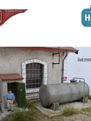 Nur wenige verfügbar - Horizontaler Heizöltank HO PN Sud Modélisme 87129